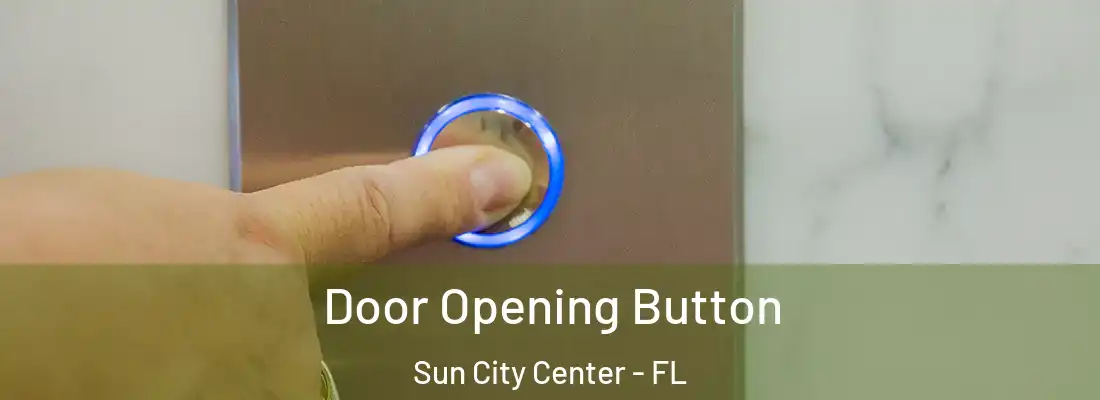 Door Opening Button Sun City Center - FL